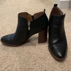 Franco Sarto Black Booties